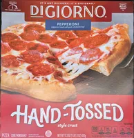 Pepperoni Hand-Tossed style crust pizza