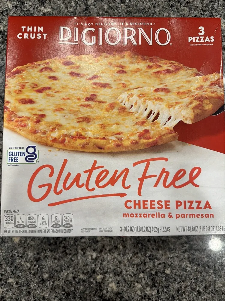 Gluten Free Cheese Pizza