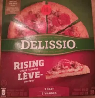 Delissio 3 meat pizza