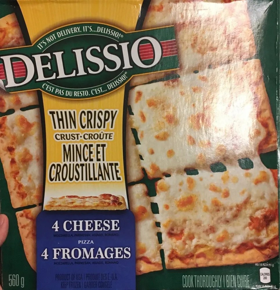Pizza 4 fromages