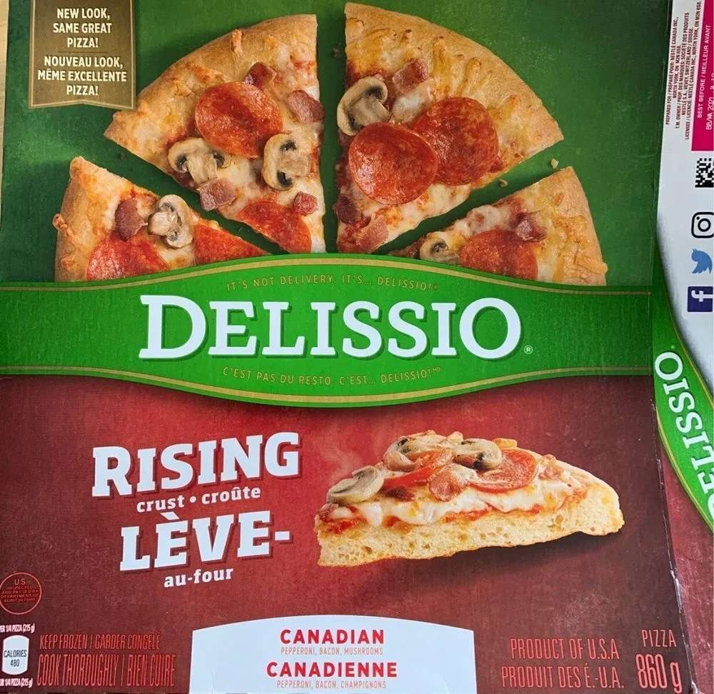 Pizza Delission Canadienne