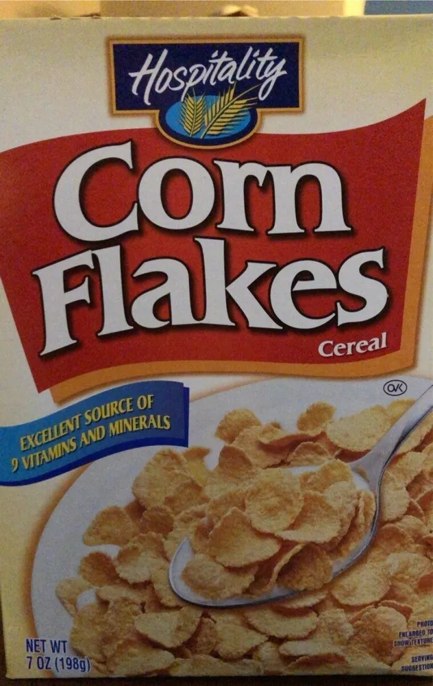Corn flakes cereal