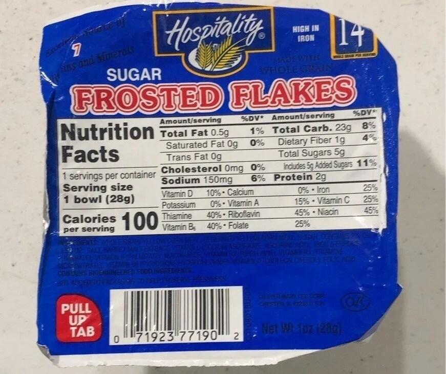 Sugar frosted flakes