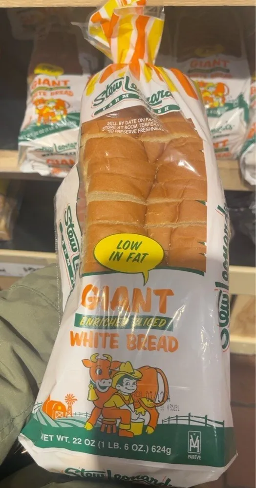 Enriched white bread