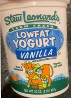 Lowfat Vanilla Yogurt