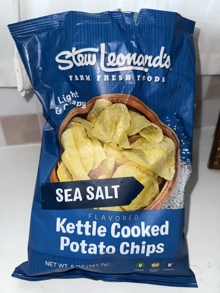 Kelley Cooked Potato Chips Sea Salt