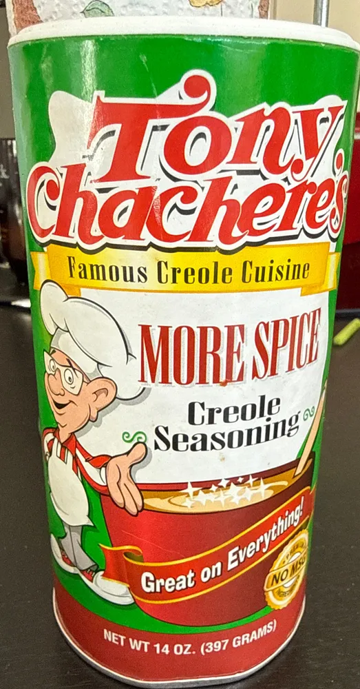 Creole seasoning, more spice