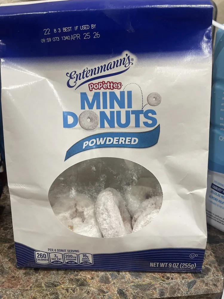 Mini Donuts - Powdered