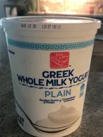 Greek whole milk yogurt