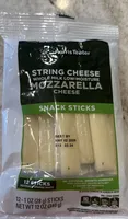 String Cheese Whole Milk Low-Moisture Mozzarella Cheese Sticks