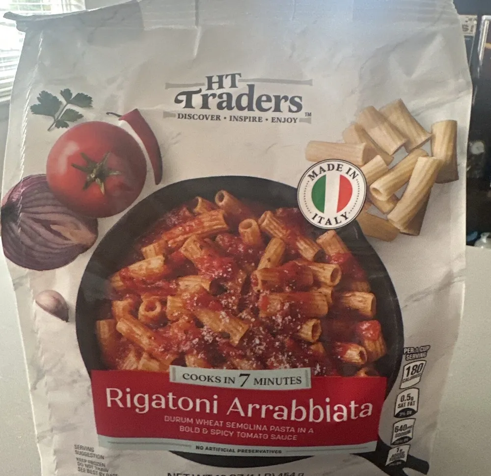 Rigatoni Arranbiata