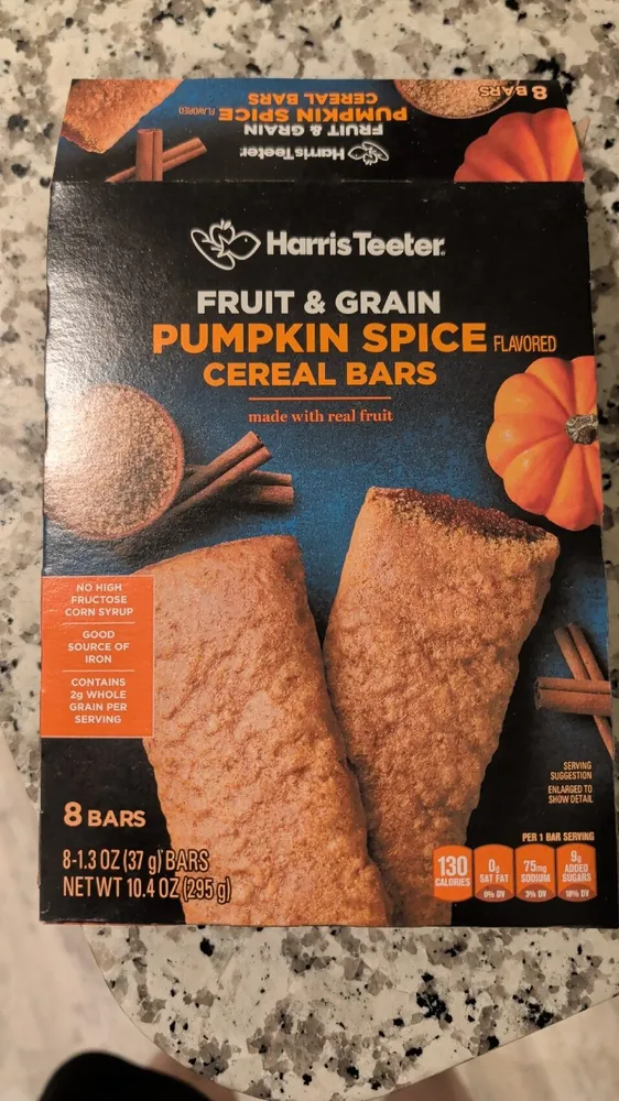 Pumpkin Spice Cereal Bars