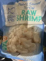 Peeled & Deveined Tail Off Raw Shrimp