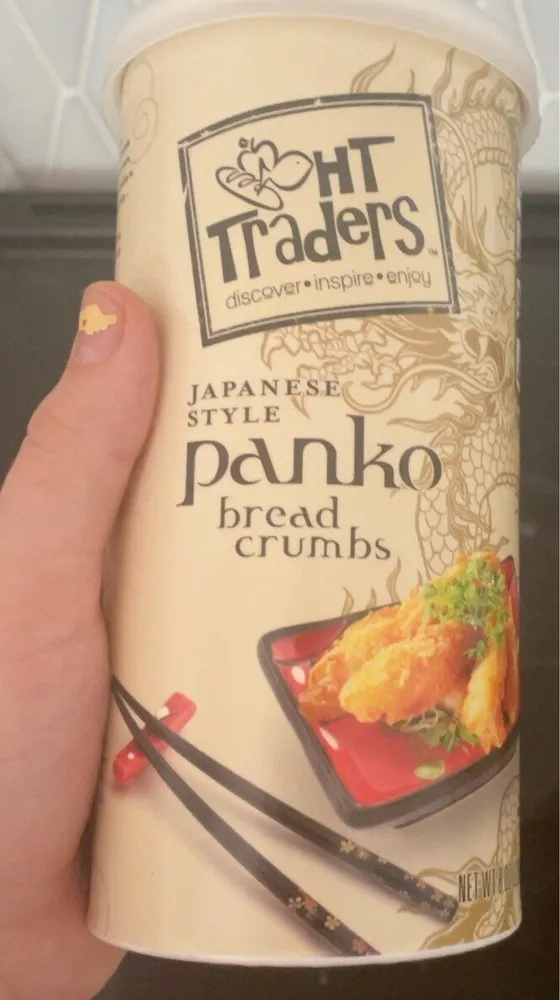 Japanese style panko bread crumbs