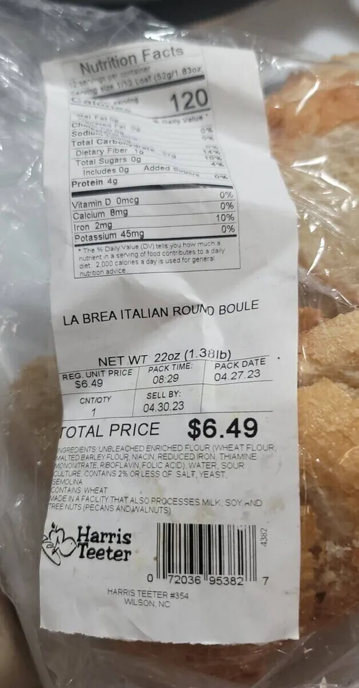 la brea italian round boule