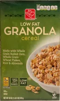 Low fat granola cereal