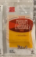 Medium Cheddar Cheese Sliced