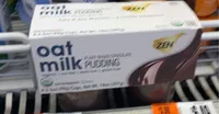 Oat milk pudding