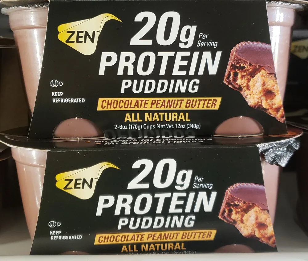 Chocolate peanut Butter Protein Pudding