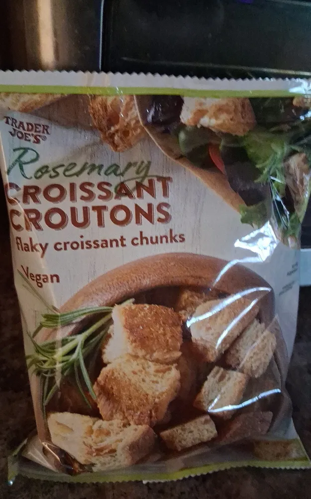 Rosemary Croissant Croutons