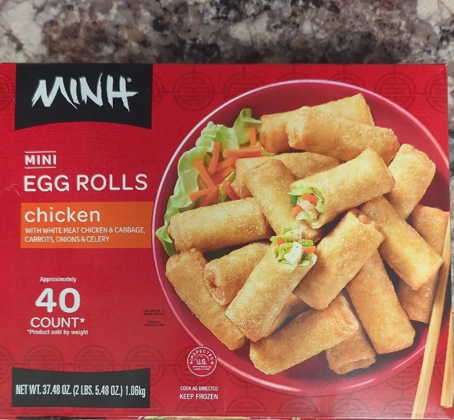 Mini Egg Rolls Chicken