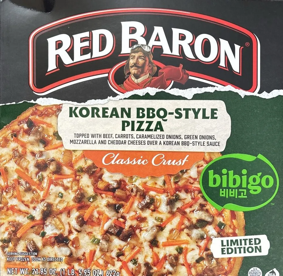 Korean BBQ style Pizza