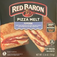 Pizza melt pepperoni