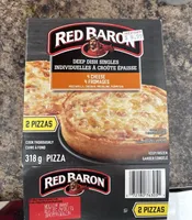 Deep Dish Single Pizzas - Four Cheese