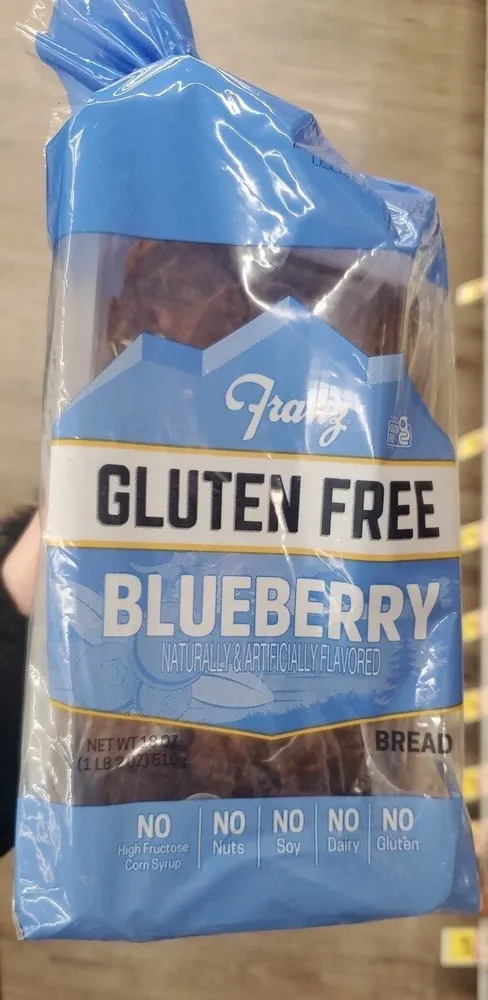 Gluten free blueberry bread