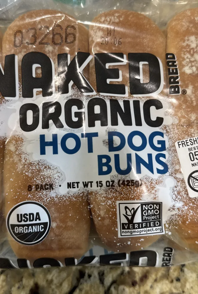 Organic Hot Dog Buns