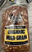 Baked Organic Mega-Grain Bread