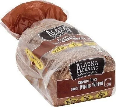 Alaska grains baking company 100% whole
