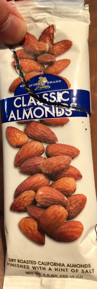 Classic Dry Roasted Almonds With Sea Salt