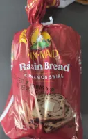 Raisin Bread Cinnamon Swirl