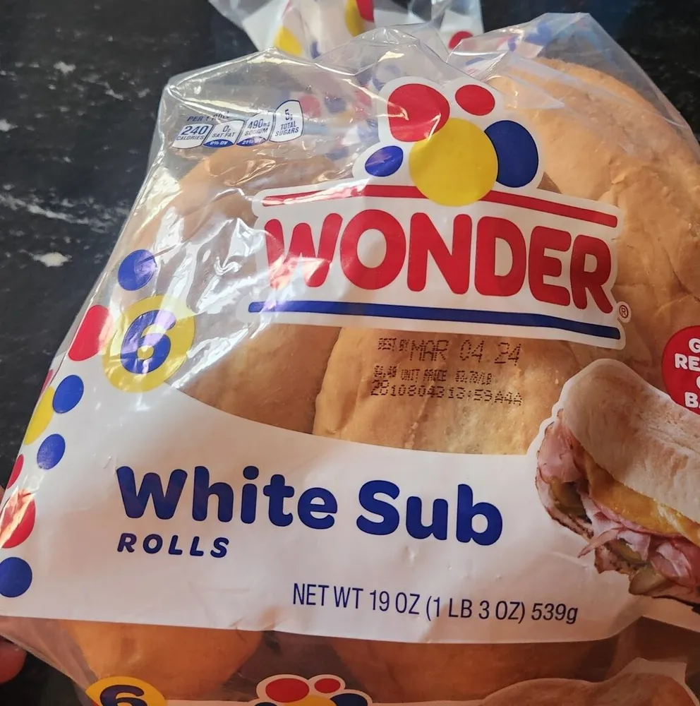 white sub rolls