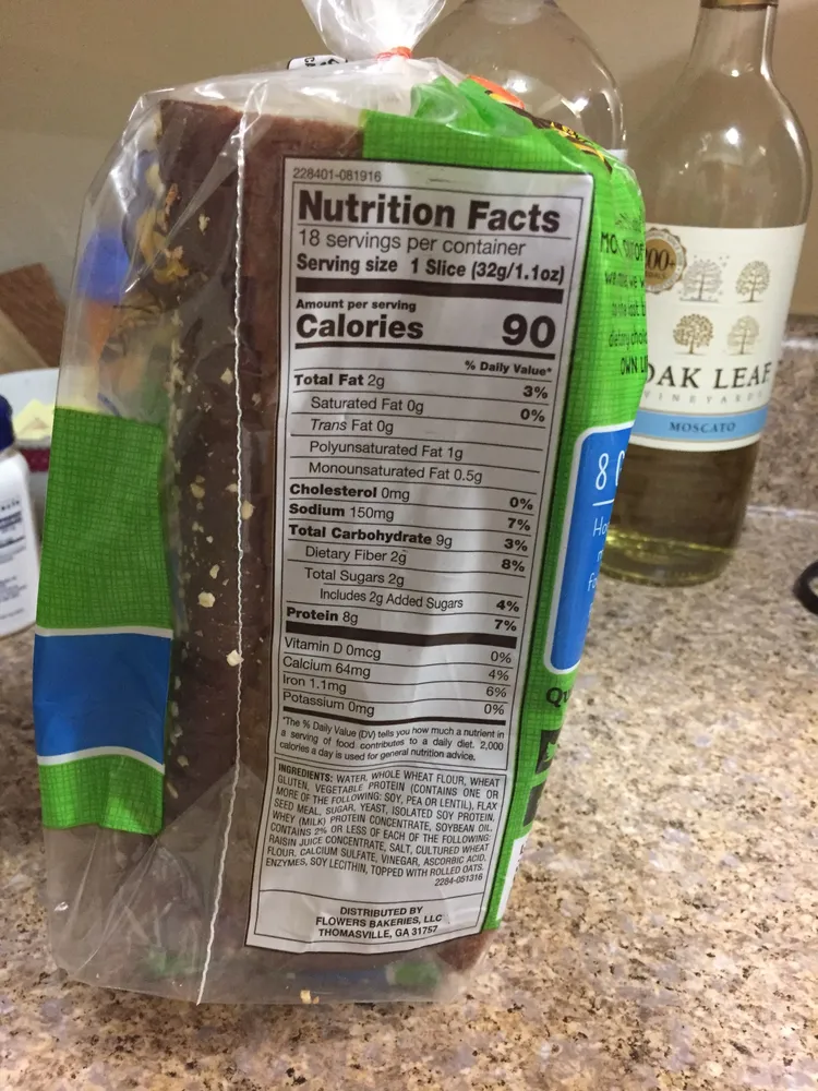 Wheat+protein bread