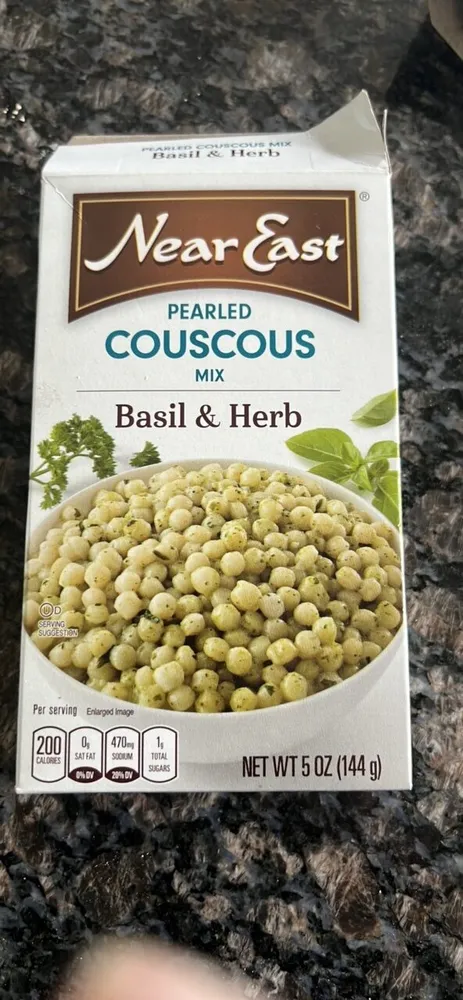 Pearled Couscous Mix Basil & Herb
