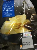 Chips Sea salt and malt vinegar