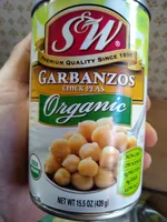 Organic Garbanzos Chick Peas
