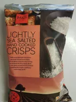 Lightly sea salted hand cooked crisps