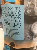 HAND COOKED sea salt & Balsamic vinegar crisps