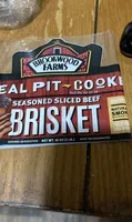sliced beef brisket