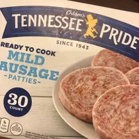 MILD SAUSAGE PATTIES