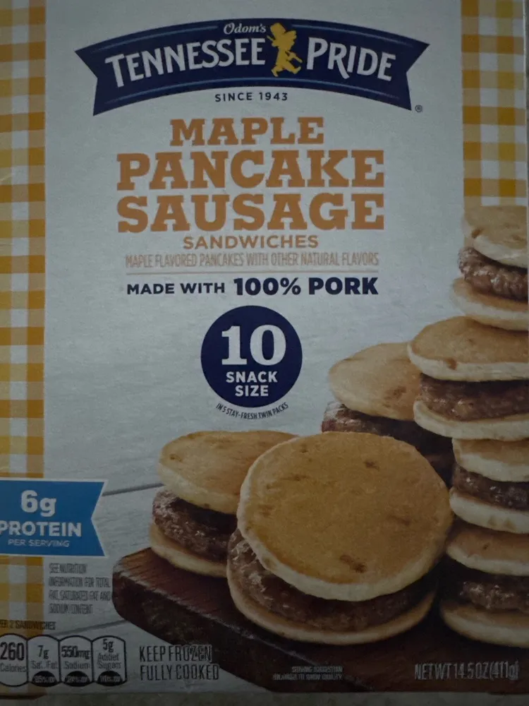 Tennessee Pride Maple Pancake Sausage