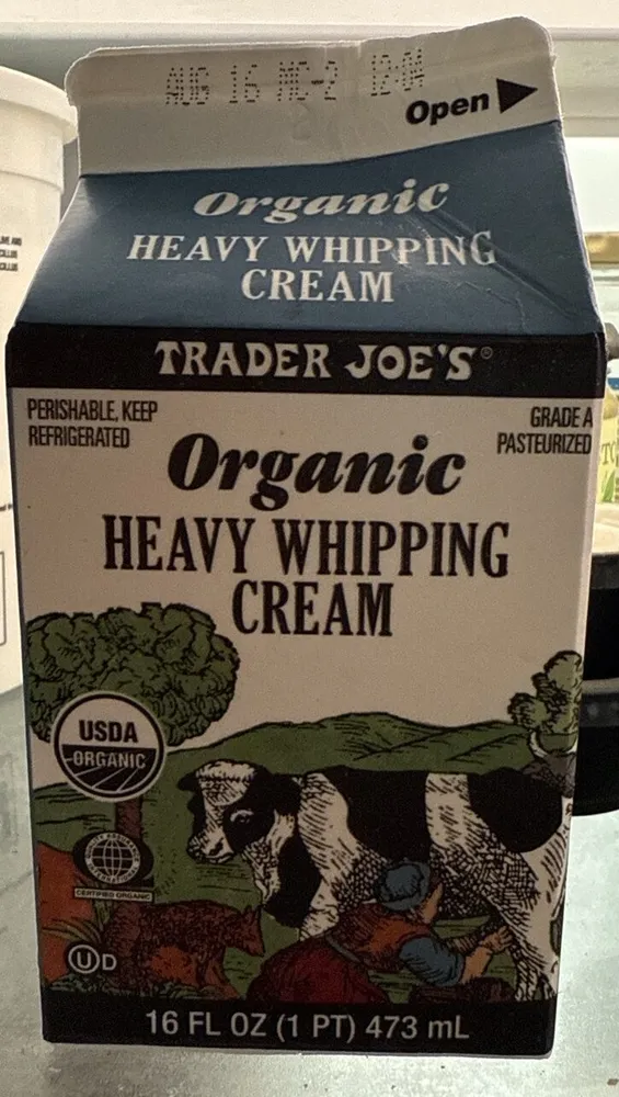 Organic Heavy Whipping Cream