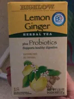 Lemon Ginger Herbal Tea