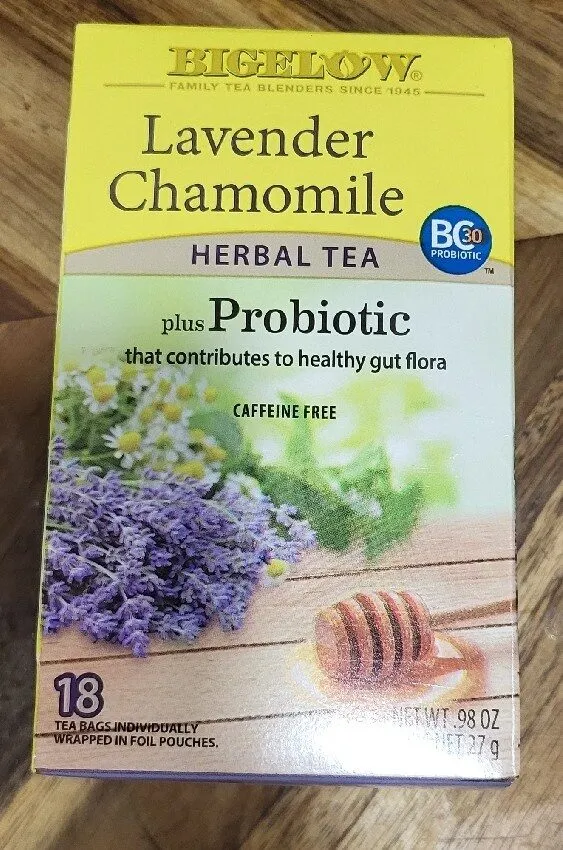 Lavender Chamomile Probiotic Herbal Tea