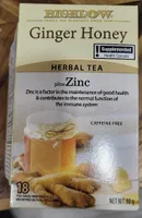 Ginger Honey Zinc Herbal Tea