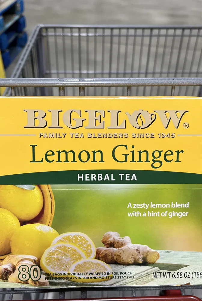 Lemon Ginger Herbal Tea