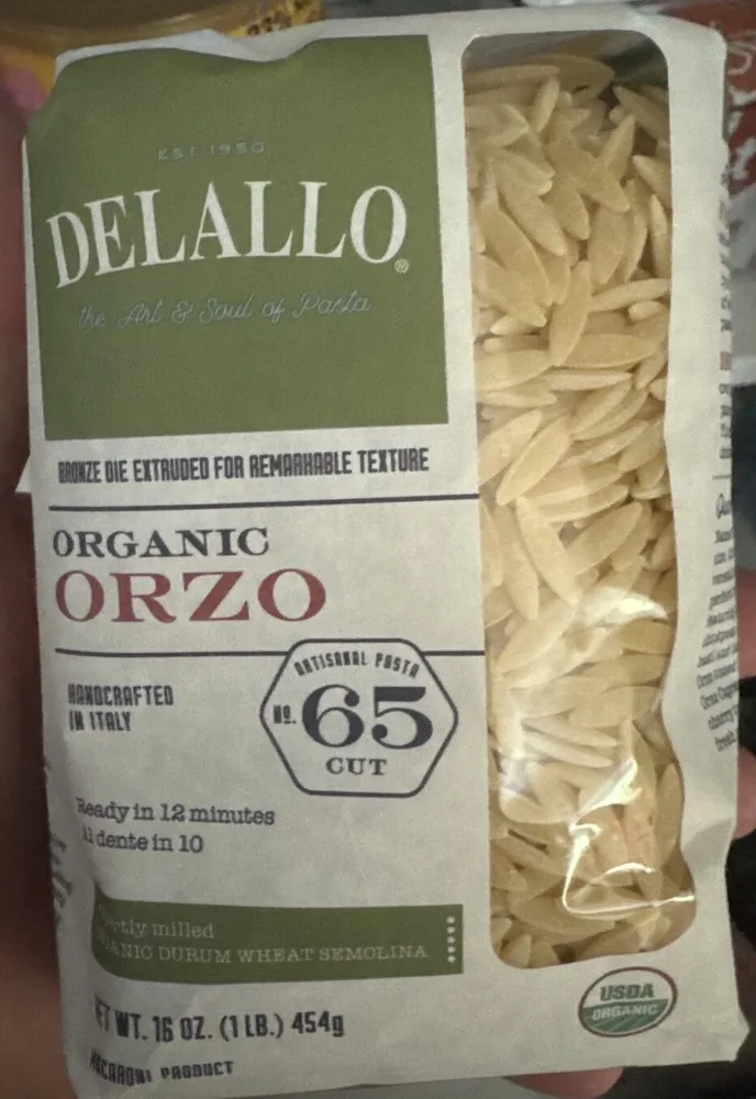 Organic Orzo